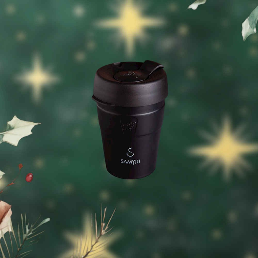 Thermo Kaffeebecher weihnachtlich