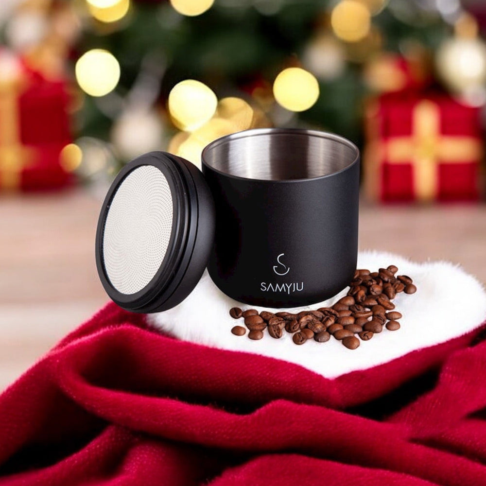 XMAS Kaffeedose weihnachtlich