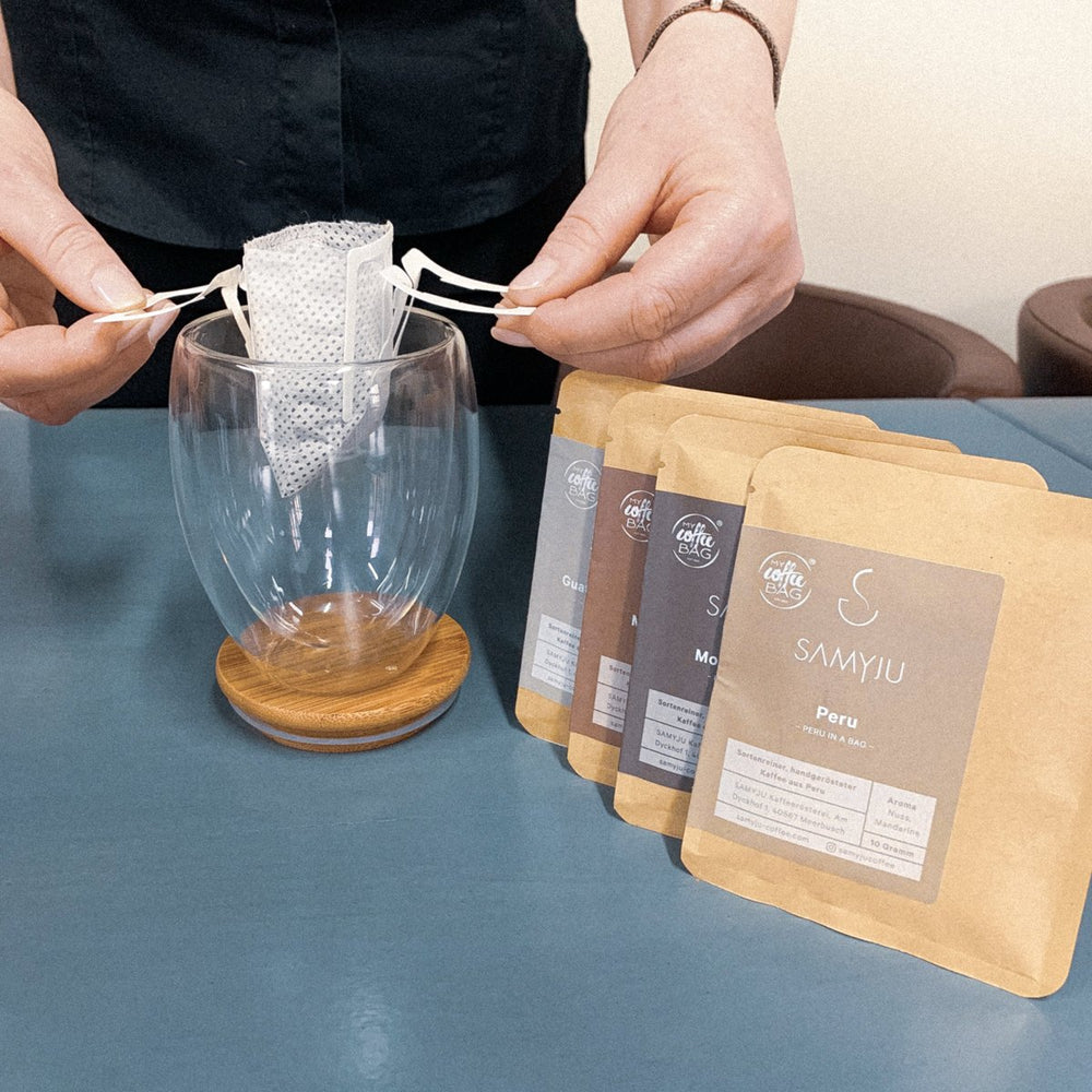 
                  
                    SAMYJU Coffee Bags | Geschenkset 6 Sorten
                  
                