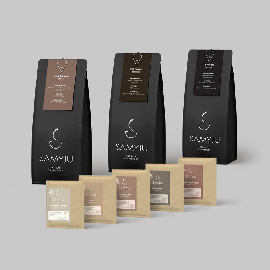 
                  
                    Probierpaket gemischt (3x 250g + 5x Coffee Bags)
                  
                