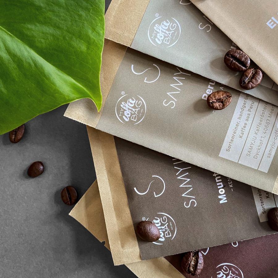 Probierpaket gemischt (3x 250g + 5x Coffee Bags)
